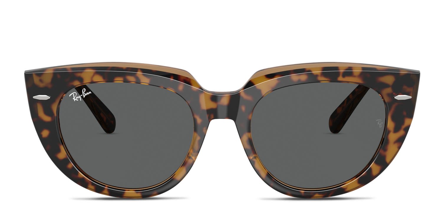 Ray-Ban ブラウン・トータス ファッションメガネ Ray-Ban RB2286 Doreen Tortoise, Brown, Clear frame with dark grey