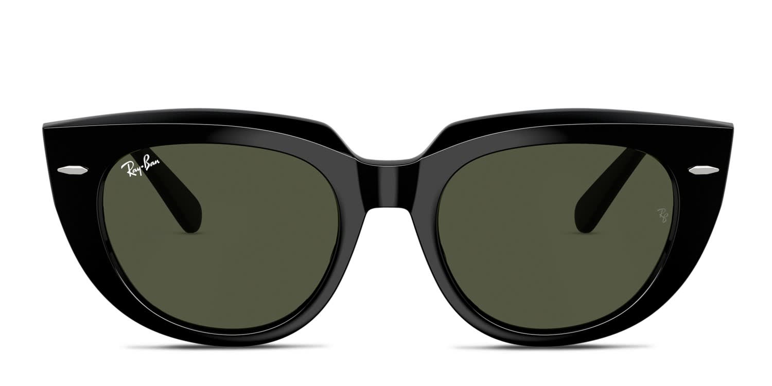 Ray-Ban RB2286 Doreen Shiny Black glasses - Shiny Black - Frontal View
