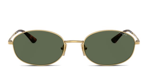 Vogue VO4323S Gold, Green frame with dark green lenses. Lenses