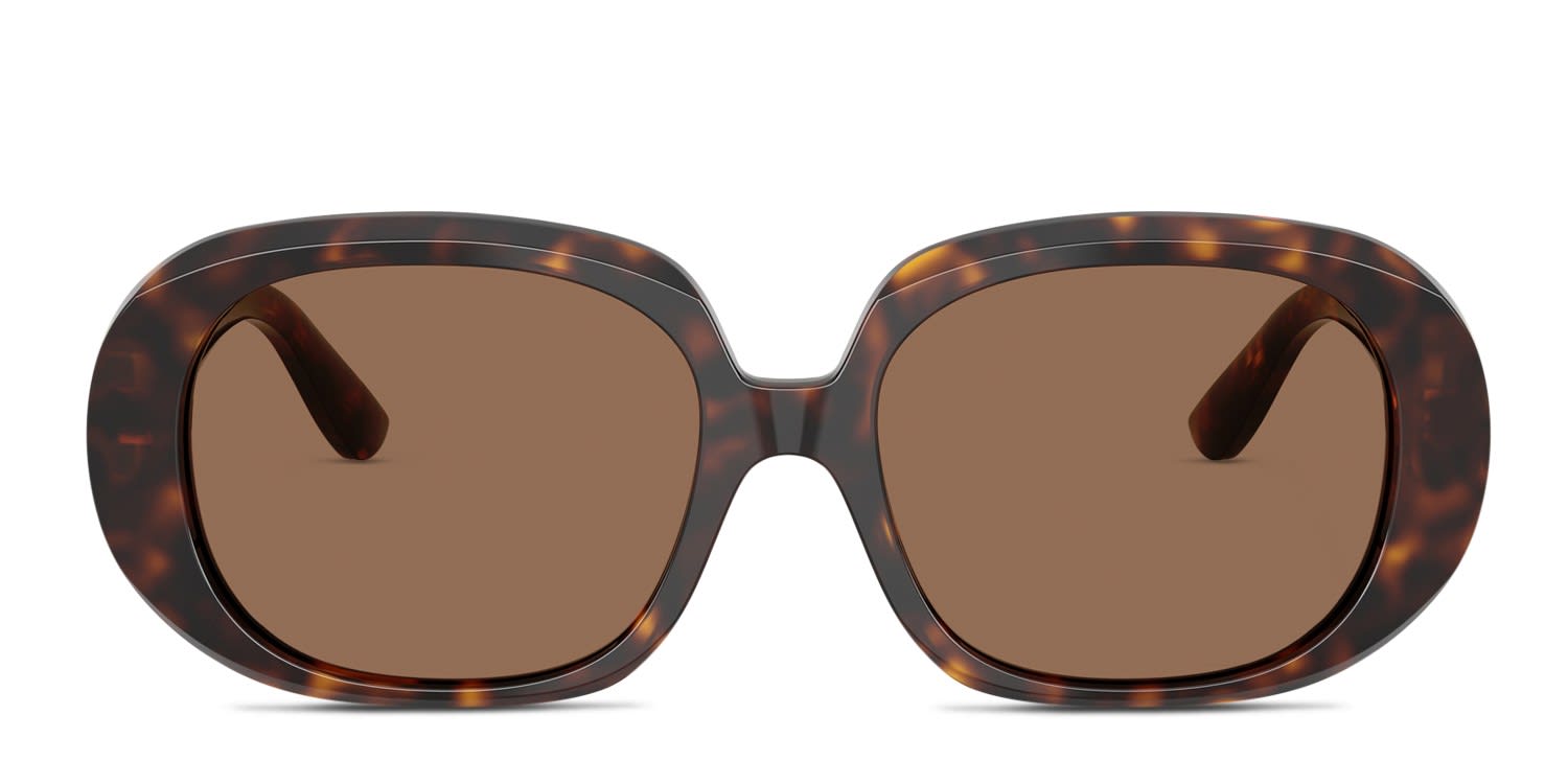 Dolce & Gabbana DG4476 Tortoise glasses - Tortoise / Brown - Frontal View