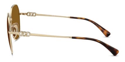 Vogue VO4318SB Gold glasses - Gold / Brown - Side View