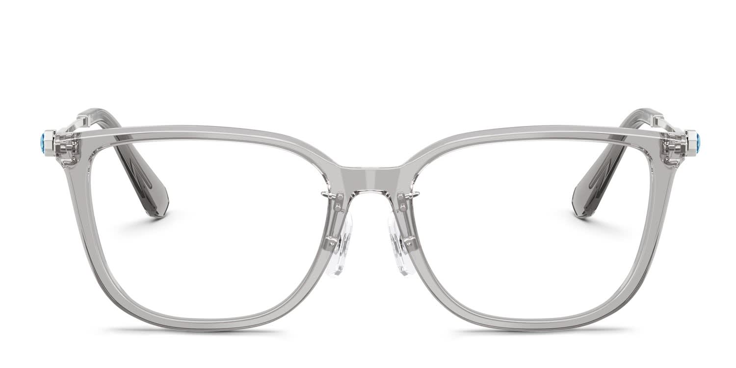 Swarovski SK2041D Clear, Gray glasses - Clear / Gray - Frontal View