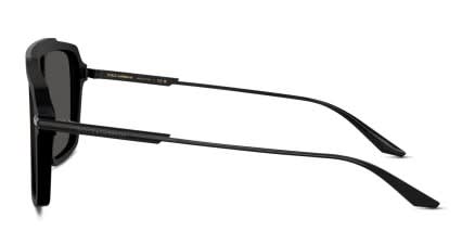 Dolce & Gabbana DG4477 Black glasses - Black / Gray - Side View