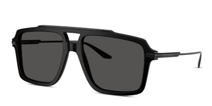 Dolce & Gabbana DG4477 Black glasses - Black / Gray - Angle View