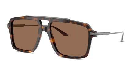 Dolce & Gabbana DG4477 Tortoise glasses - Tortoise / Brown - Angle View