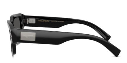 Dolce & Gabbana DG4483 Black glasses - Black / Gray - Side View