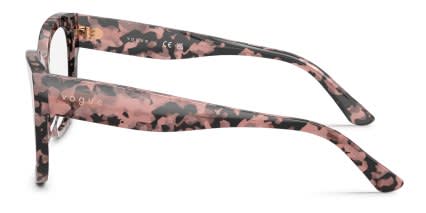 Vogue VO5605 Pink, Tortoise glasses - Pink / Tortoise - Side View