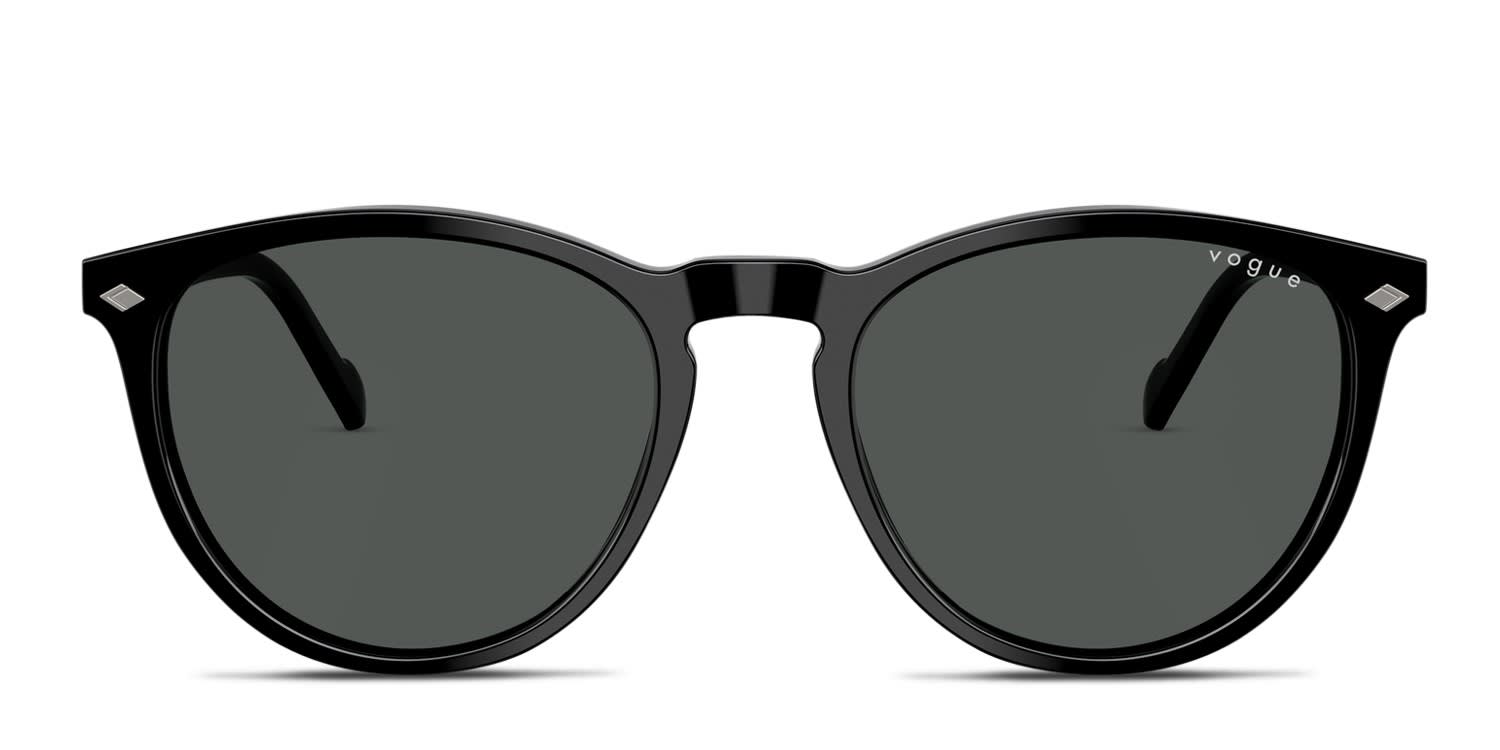 Muse Edwards Shiny Black Prescription Sunglasses - 50% Off