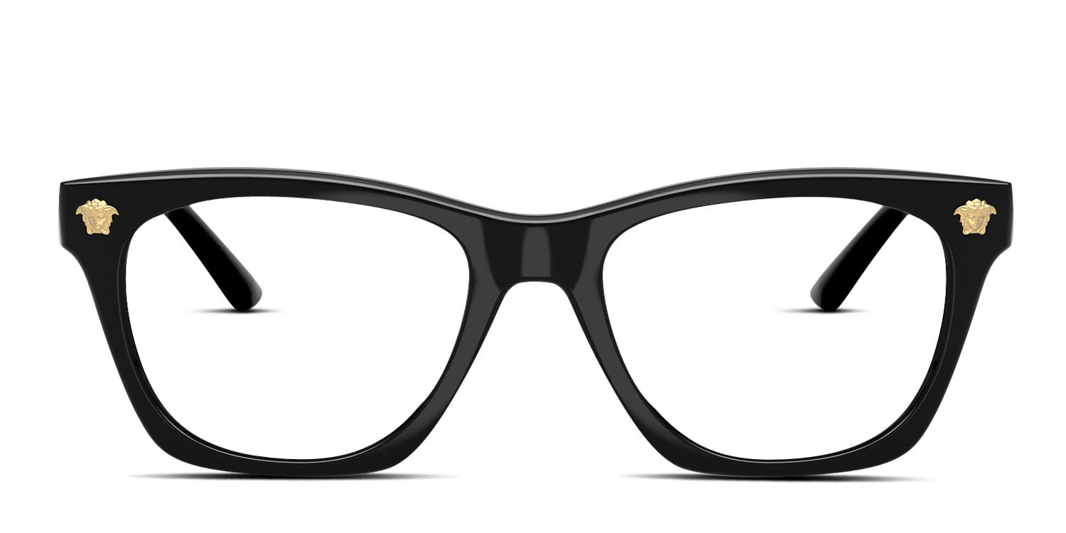 Versace VE3363U Black glasses - Black - Frontal View