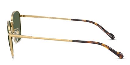 Vogue VO4322S Gold glasses - Gold / Green - Side View