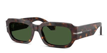 Dolce & Gabbana DG4485 Tortoise glasses - Tortoise / Green - Angle View