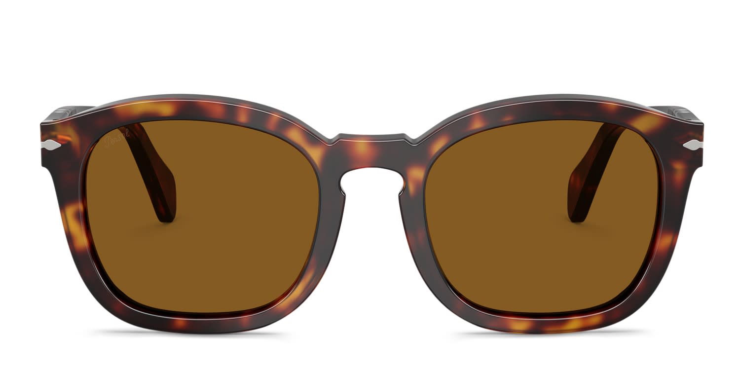 Balenciaga BB0127S Brown, Tortoise Prescription Sunglasses