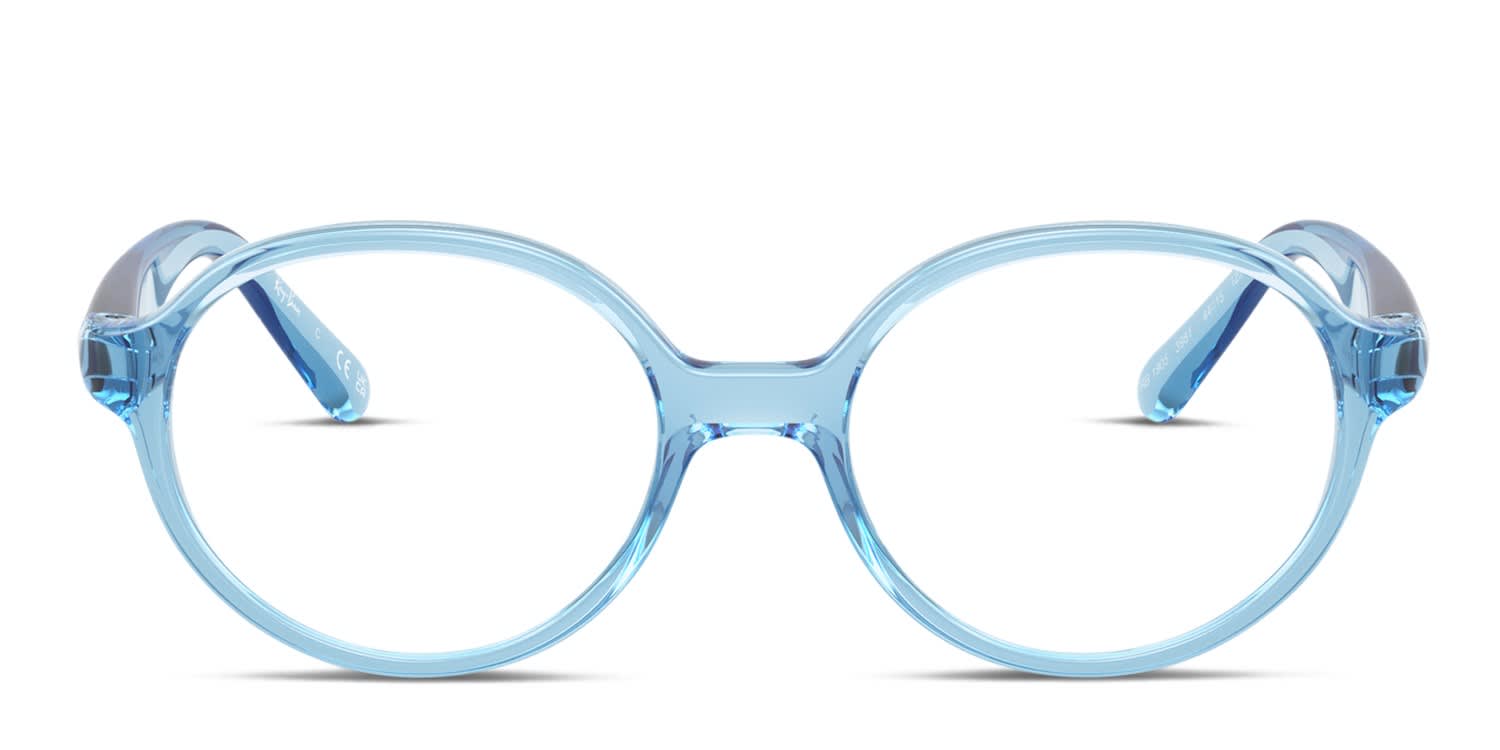 Ray-Ban RY1905 Kids Blue, Clear glasses - Blue / Clear - Frontal View