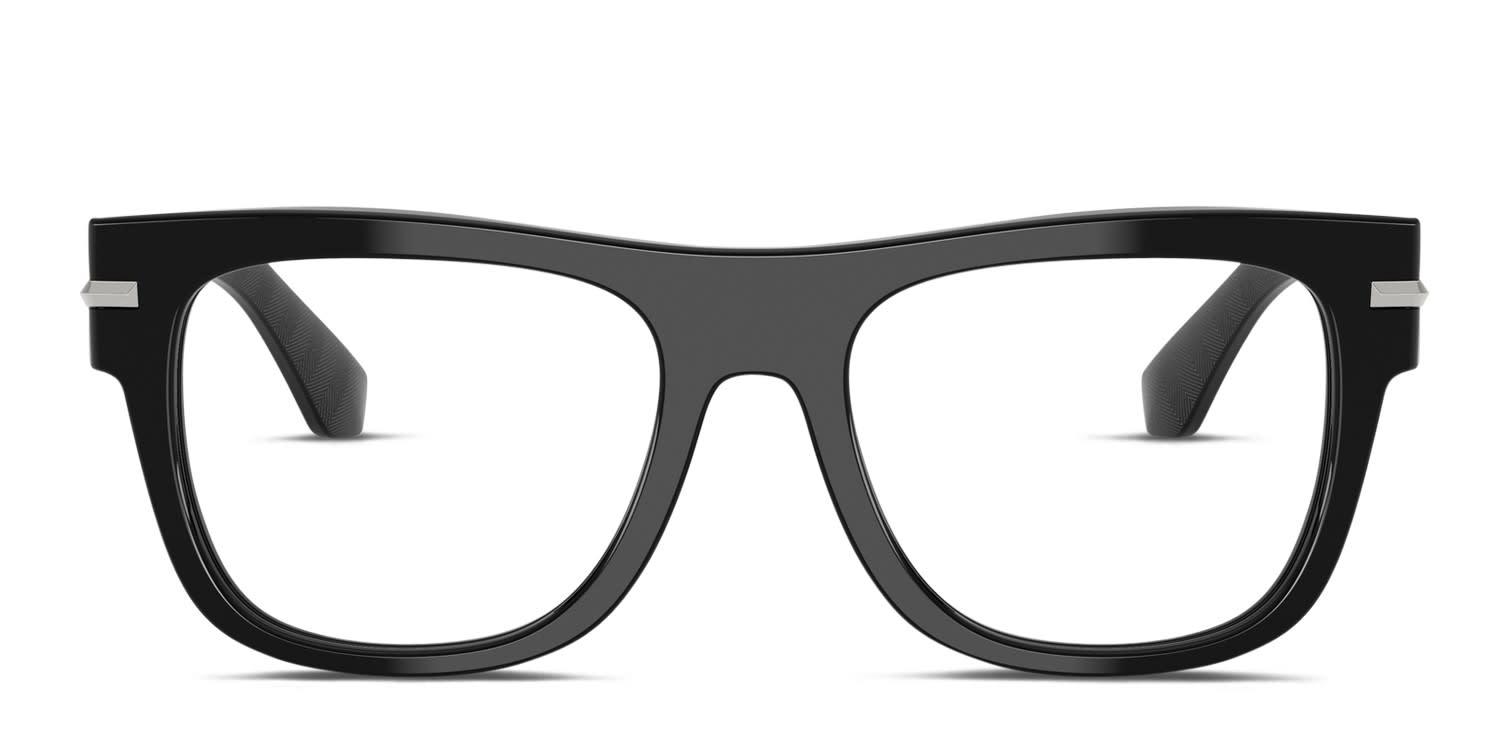 Dolce & Gabbana DG3407 Black glasses - Black - Frontal View