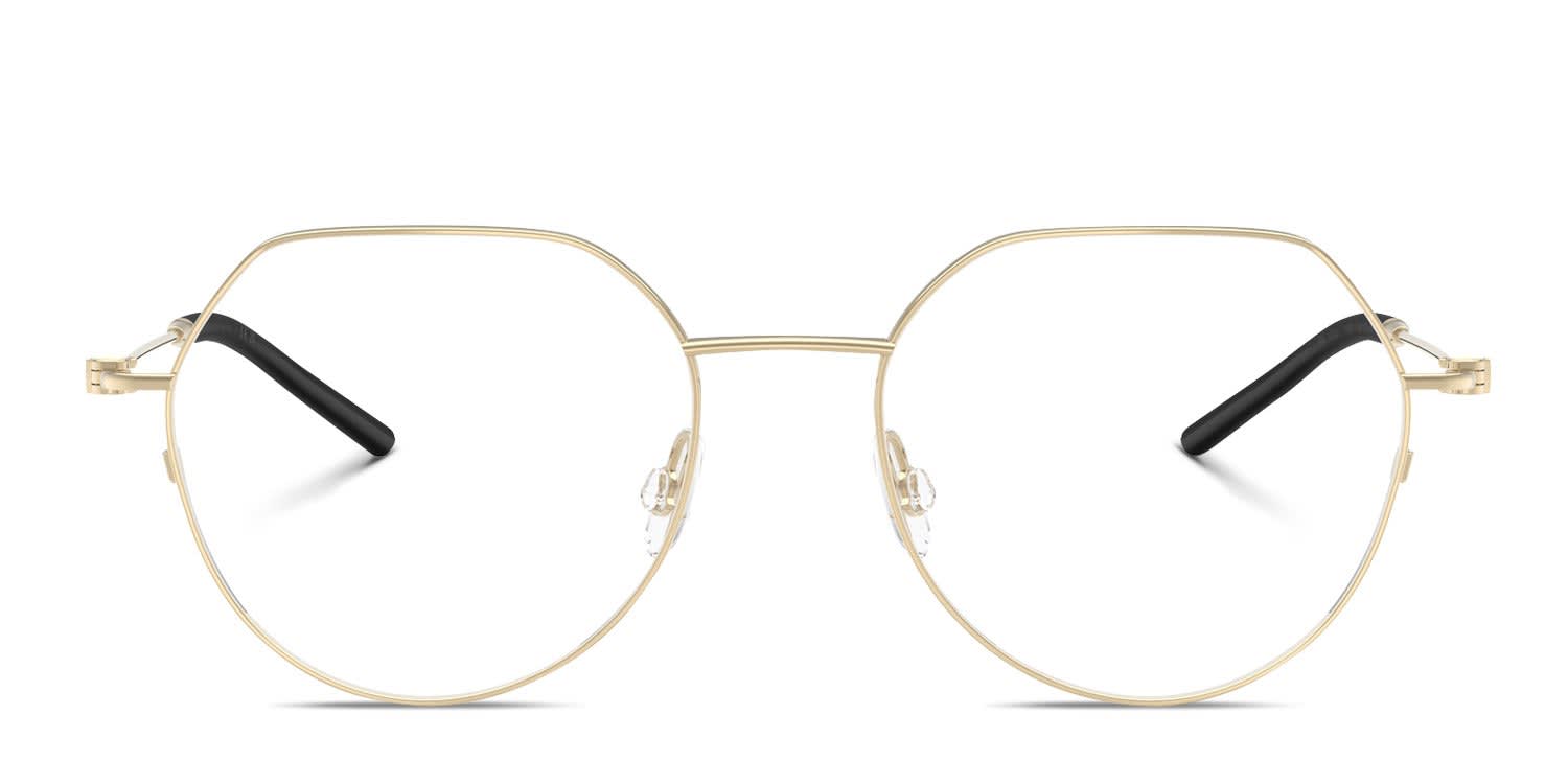 Moncler ME1002 Gold glasses - Gold - Frontal View