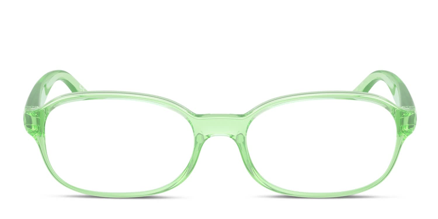 Ray-Ban RY1904 Kids Green, Clear glasses - Green / Clear - Frontal View
