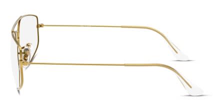 Ray-Ban RX6545 Explorer 5 Gold glasses - Gold - Side View