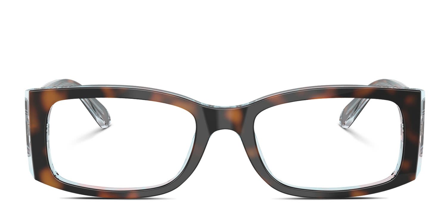 Vintage NORAs frame side 400とretoroism Ray-Ban RX5434 Miriam tortoise frame