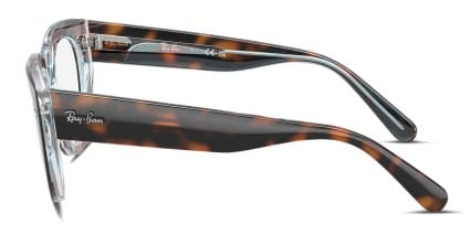 Ray-Ban RX5586 Tortoise glasses - Tortoise - Side View