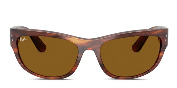 Ray-Ban Mega Balorama RB2289 954/33 Striped Havana Unisex Sunglasses