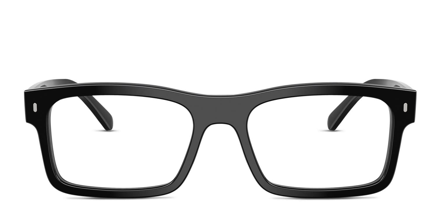 Ray-Ban RX5435 Black glasses - Black - Frontal View