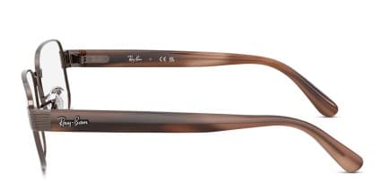 Ray-Ban RX6529 Gunmetal glasses - Gunmetal - Side View
