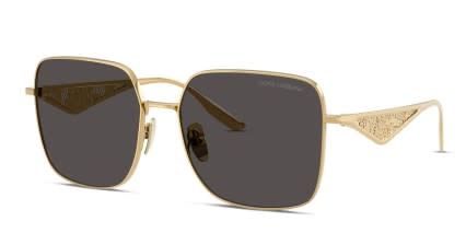 Dolce & Gabbana DG2310 Gold glasses - Gold / Gray - Angle View