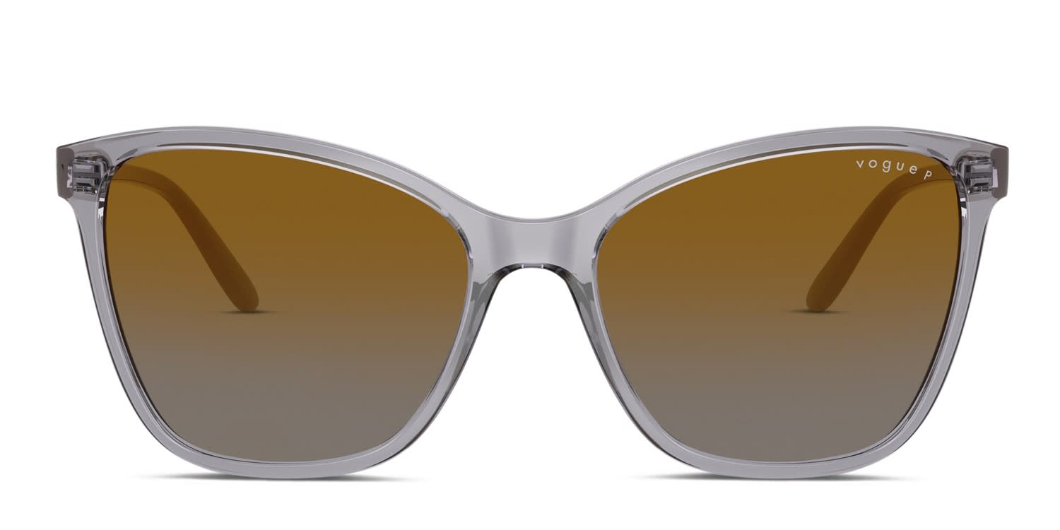 Vogue VO5520S Clear, Gray glasses - Clear / Gray / Brown - Frontal View