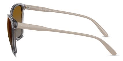 Vogue VO5520S Clear, Gray glasses - Clear / Gray / Brown - Side View