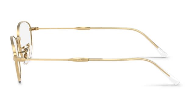 Ray-Ban RX3749V gold frames