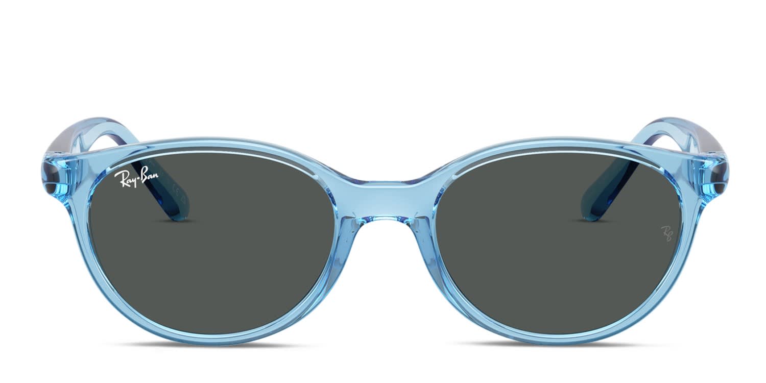Ray-Ban RJ9080S Kids Blue, Clear glasses - Blue / Clear - Frontal View