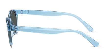 Ray-Ban RJ9080S Kids Blue, Clear glasses - Blue / Clear - Side View