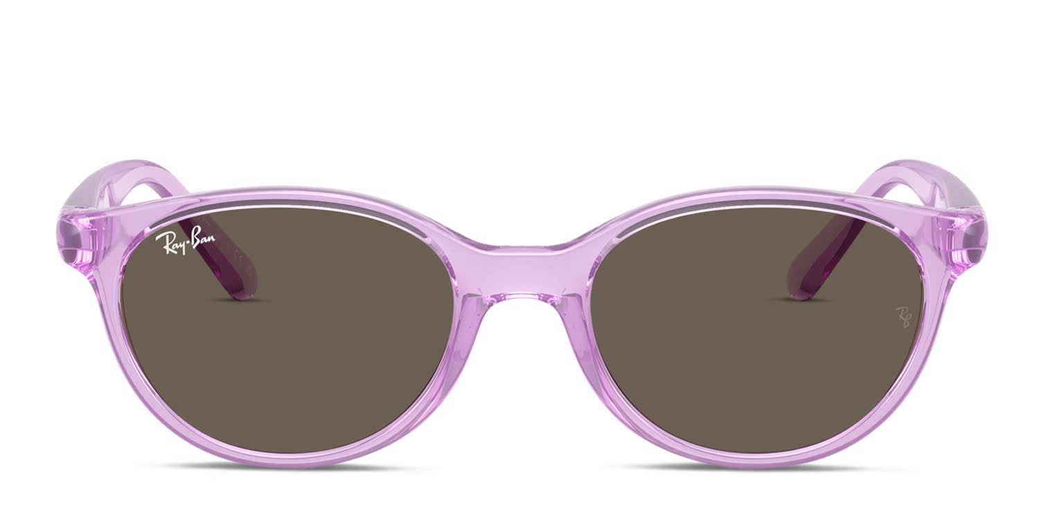 Ray-Ban RJ9080S Kids Purple, Clear Prescription Sunglasses