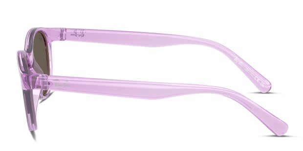 Ray-Ban RJ9080S Kids Purple, Clear Prescription Sunglasses