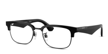 Burberry BE2424D Black glasses - Black - Angle View