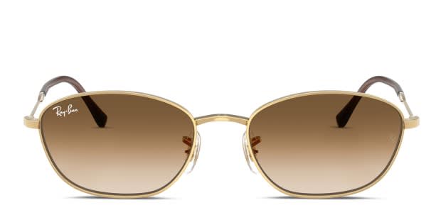 Ray ban aviator gold brown gradient on sale