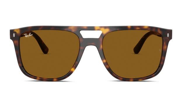 Ray-Ban RB2213 tortoise frame with brown lenses. Lenses  display picture 2