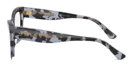 Vogue VO5523 Blue, Tortoise glasses - Blue / Tortoise - Side View