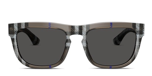 Burberry BE4431U Gray, White frame with dark grey lenses  display picture 2