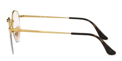 Ray-Ban RX3947V Gold glasses - Gold - Side View