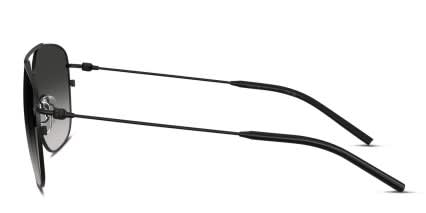 Moncler ME4004 Black glasses - Black / Gray - Side View