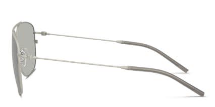 Moncler ME4004 Alumni Silver glasses - Silver - Side View