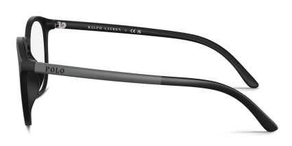 Polo Ralph Lauren PH4183U w/Clip-On Black glasses - Black - Side View