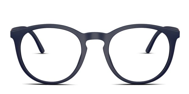 Polo Ralph Lauren PH4183U blue frame with dark grey lenses. Lenses