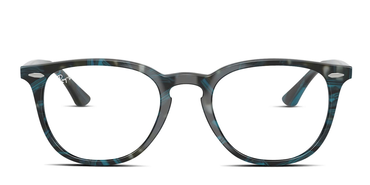 Ray-Ban RX7159 clear , blue , gray frame