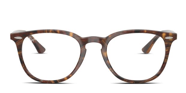 Ray Ban RX7159 clear brown yellow frame