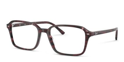 Ray-Ban RX5431F Raimond Clear glasses - Clear - Angle View