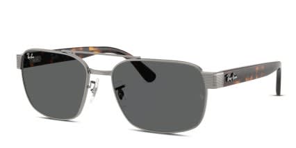 Ray-Ban RB3751 Gunmetal glasses - Gunmetal - Angle View