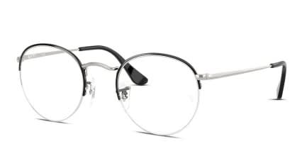 Ray-Ban RX3947V Black, Silver glasses - Black / Silver - Angle View