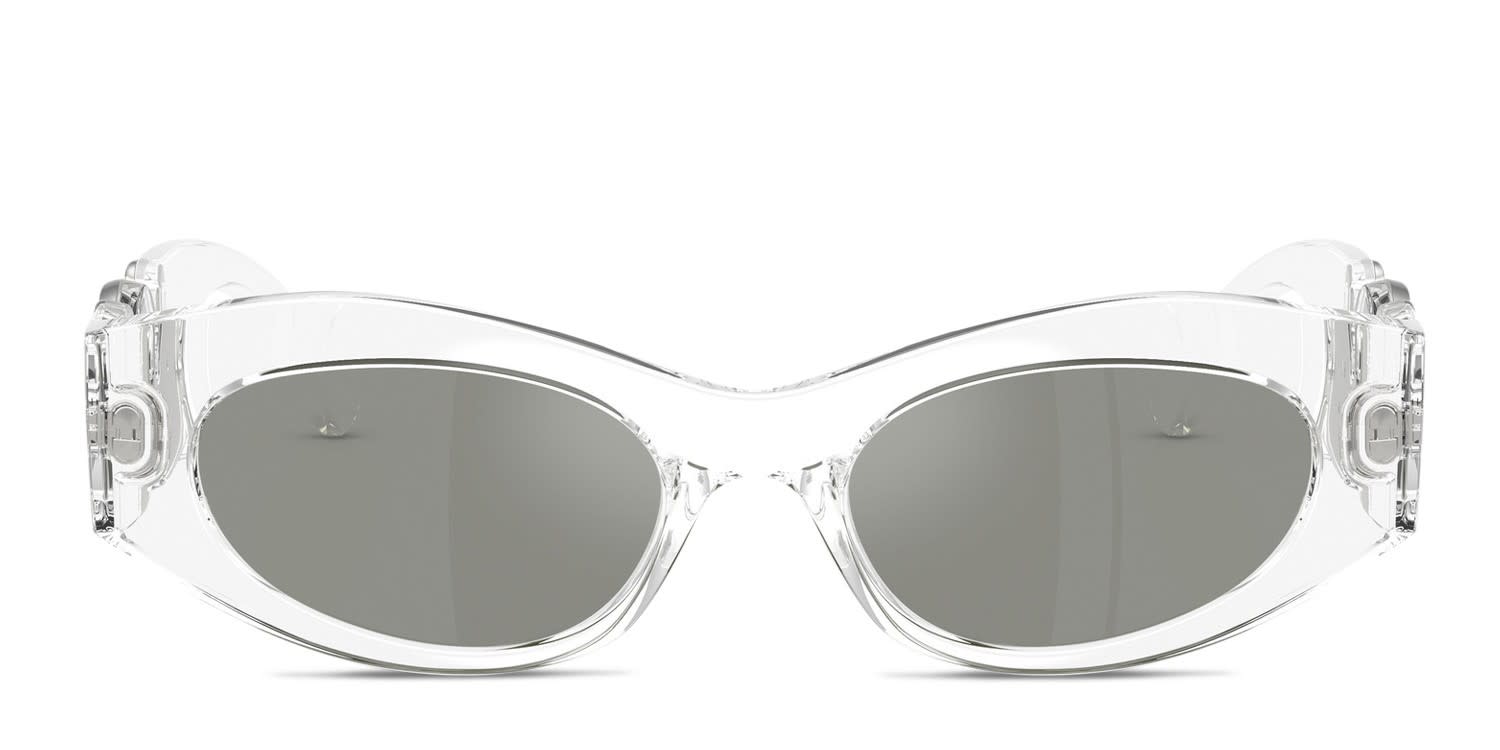 Versace VE4480U Clear glasses - Clear - Frontal View